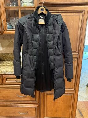 Soia and KYO puffer coat.